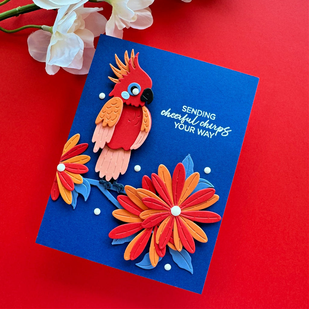 Spellbinders Spread Your Wings Sentiments Clear Stamp Set stp-252