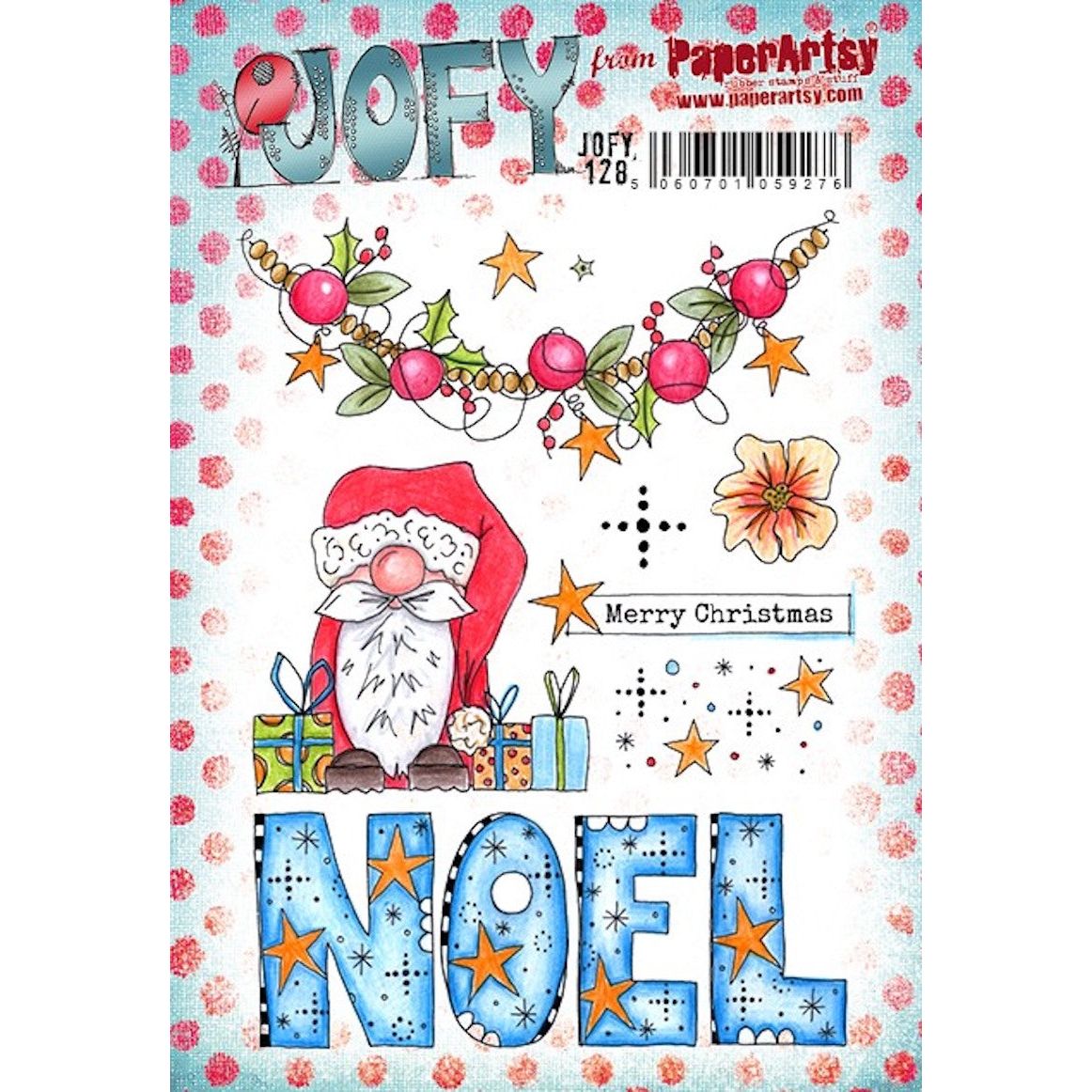 Paper Artsy JOFY 128 Cling Stamps jofy128