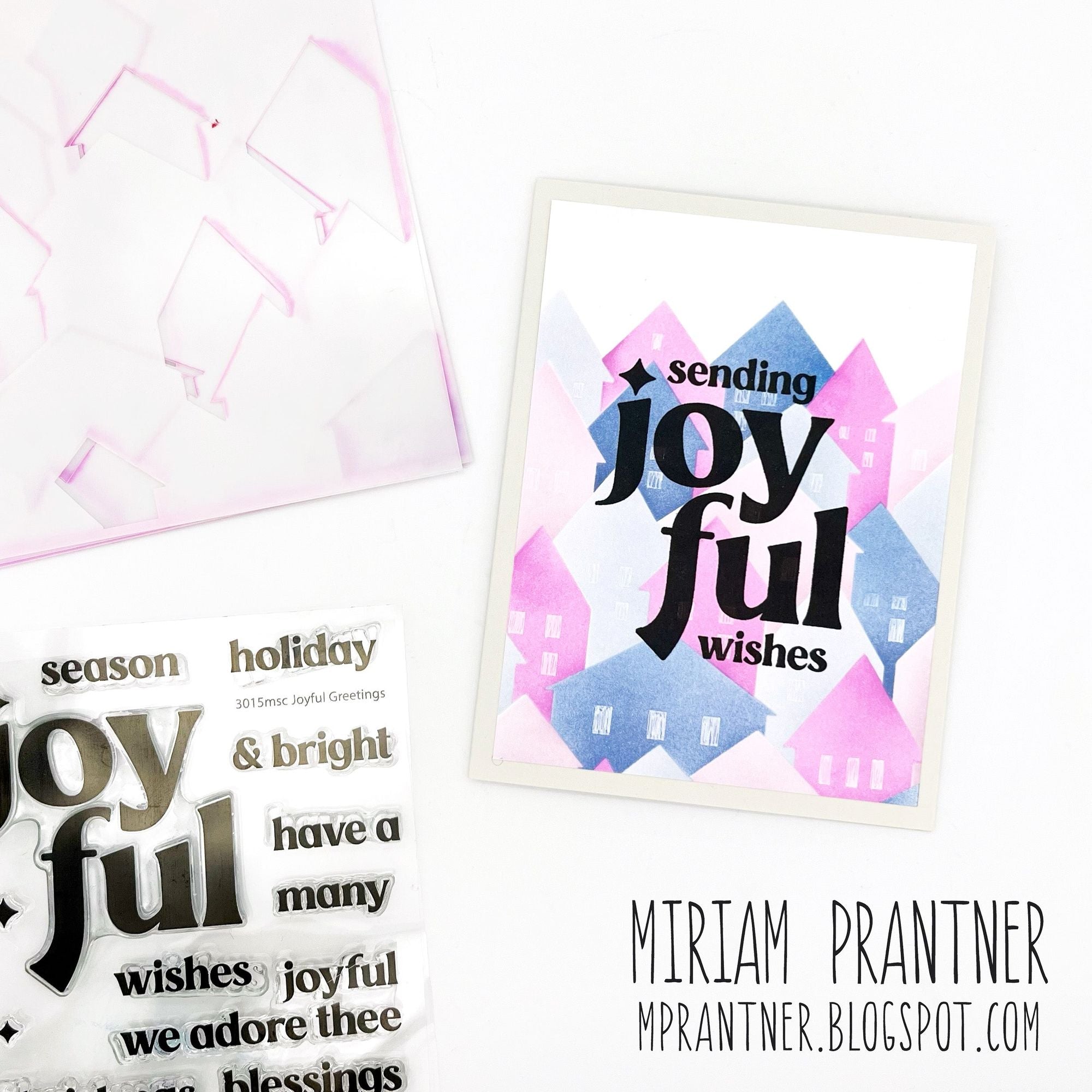 Simon Says Clear Stamps Joyful Greetings 3015msc Christmas Card | color-code:ALT02