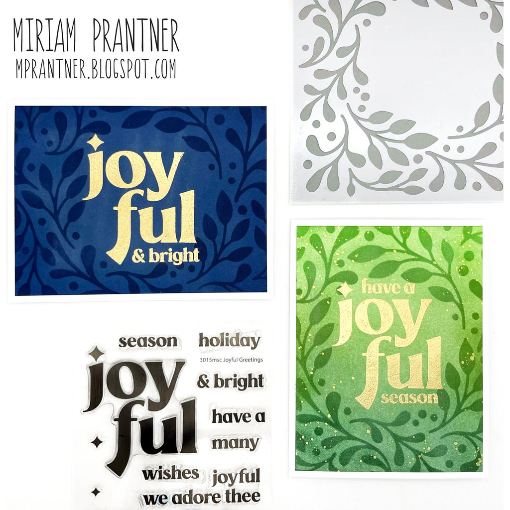 Simon Says Clear Stamps Joyful Greetings 3015msc Christmas Cards | color-code:ALT03