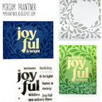 Simon Says Clear Stamps Joyful Greetings 3015msc Christmas Cards | color-code:ALT03
