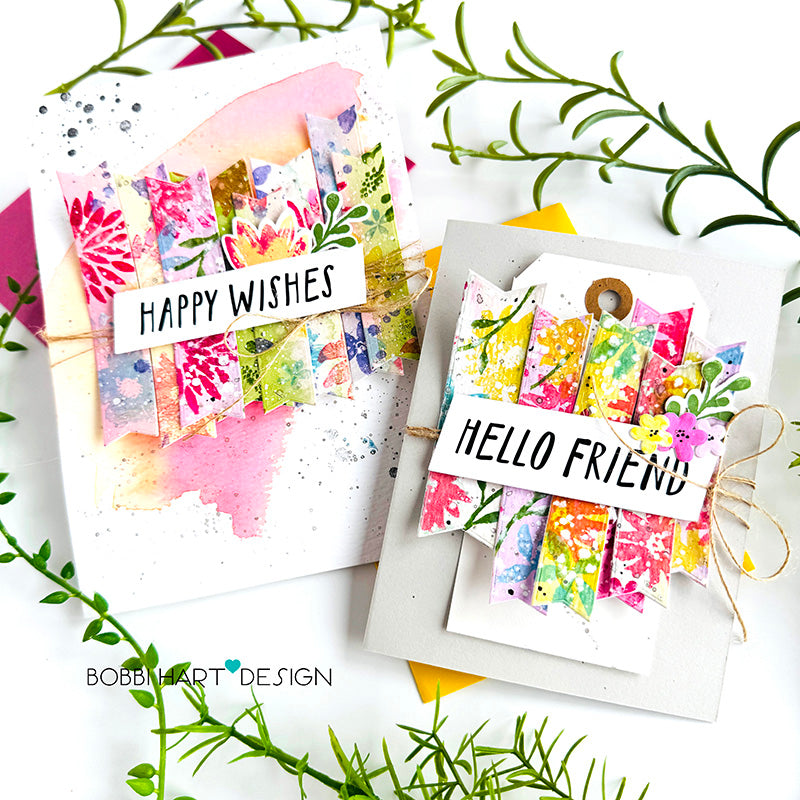 Simon Says Stamp Card Kit of the Month March 2026 Watercolor Bouquet ck0326 Floral Cards