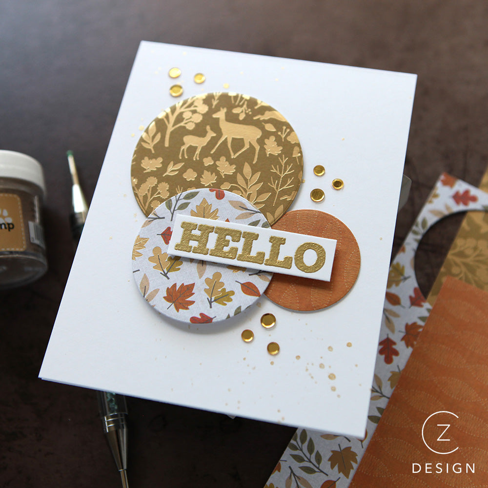  Simon Says Stamp Card Kit of the Month November 2023 Cozy Autumn Hugs ck1123 Hello Card | color-code:ALT06