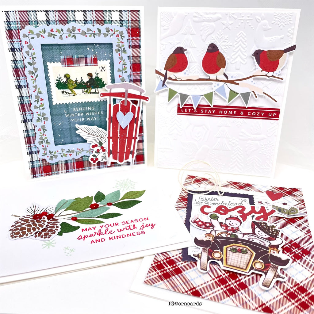 Limited Edition Simon Says Stamp STAMPtember® Card Kit Warmth and Wonder swwck25 Holiday Cards
