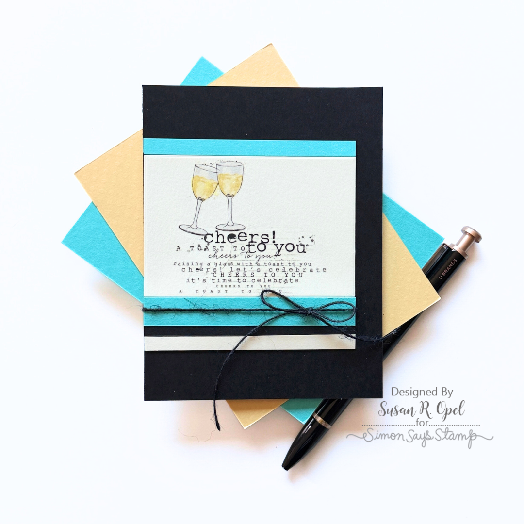 Simon Says Stamp Card Kit of the Month April 2026 A Little Artsy ck0426 Wedding Card | color-code:ALT10