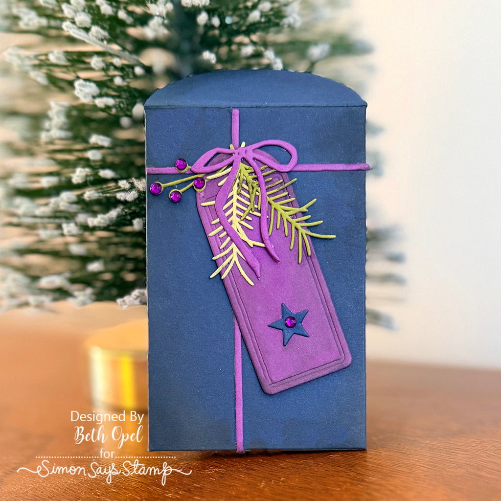 Simon Says Stamp Card Kit of the Month December 2025 Bright Christmas ck1225 Christmas Gift Card Holder