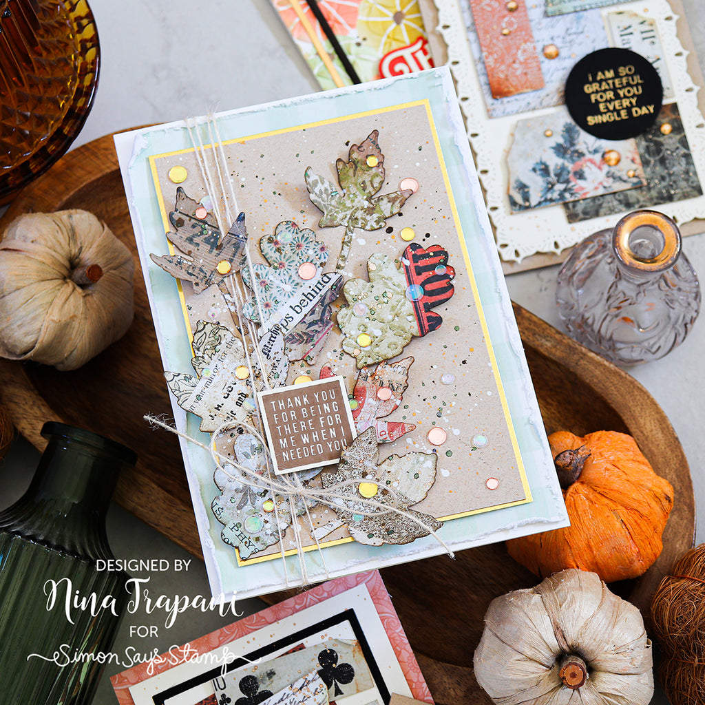 Simon Says Stamp Card Kit of the Month October 2025 Fall Vibes ck1025 Friend Card