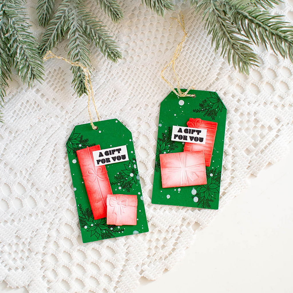 Limited Edition Simon Says Stamp Christmas Wrapped with Love Holiday Gift Giving Kit wwlgk25 Christmas Tags | color-code:ALT04