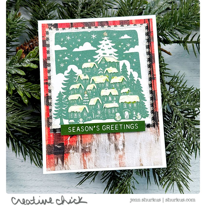 Simon Says Stamp Card Kit of the Month December 2025 Bright Christmas ck1225 Christmas Card