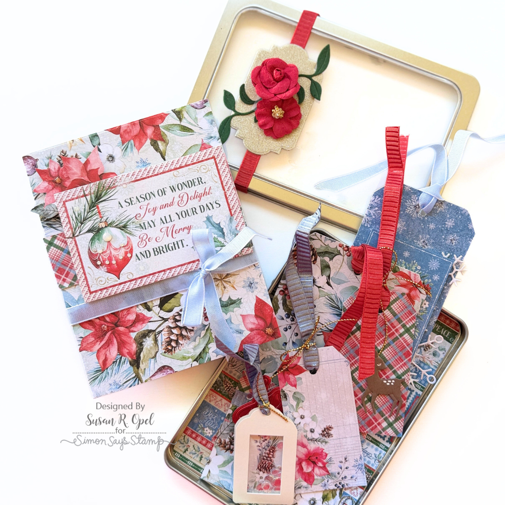 Limited Edition Simon Says Stamp Christmas Wrapped with Love Holiday Gift Giving Kit wwlgk25 Christmas Ensemble