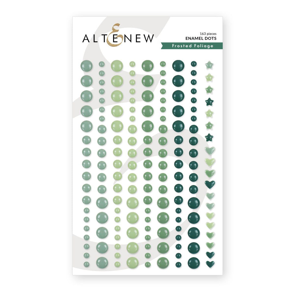 Altenew Frosted Foliage Enamel Dots alt8842