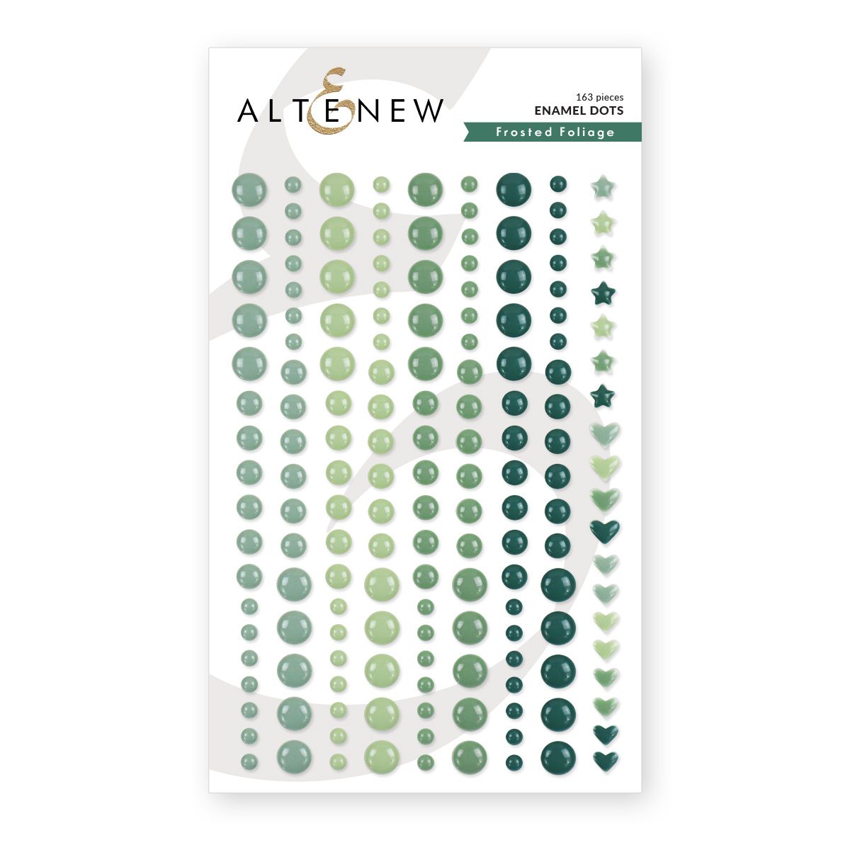 Altenew Frosted Foliage Enamel Dots alt8842