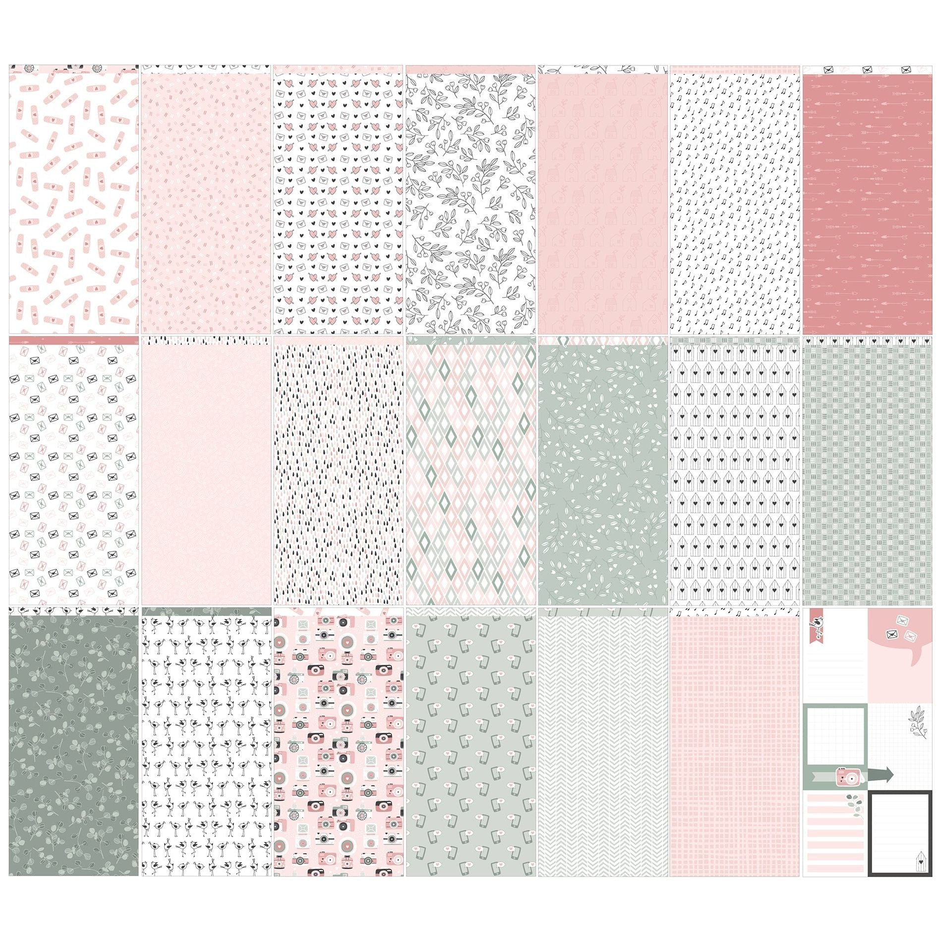 ModaScrap Love Is In The Air 6x12 Paper liapp6 sheets