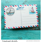 Honey Bee Light The Way Dies hbds-601 Beach Post Card