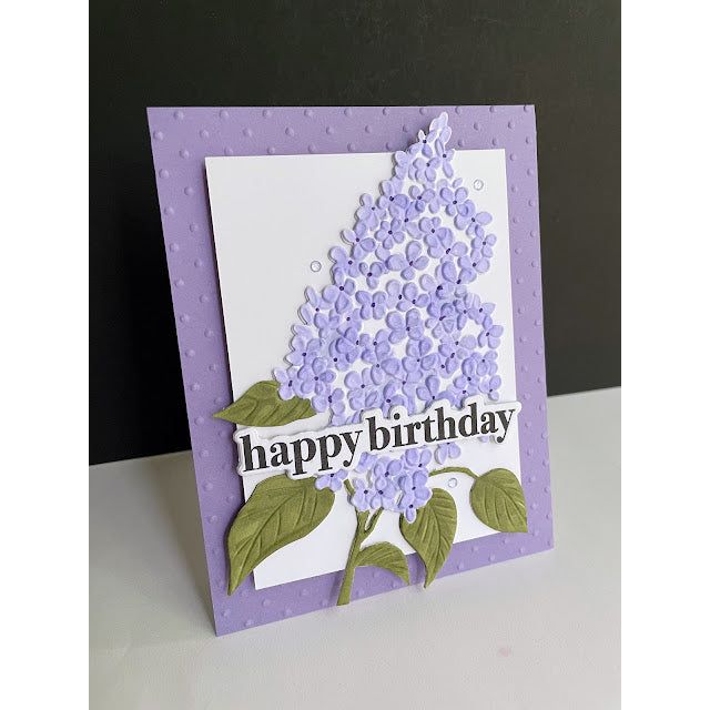 Simon Says Stamp Pristine Lilac Wafer Die sd474 You Are My Favorite Birthday Card | color-code:ALT02