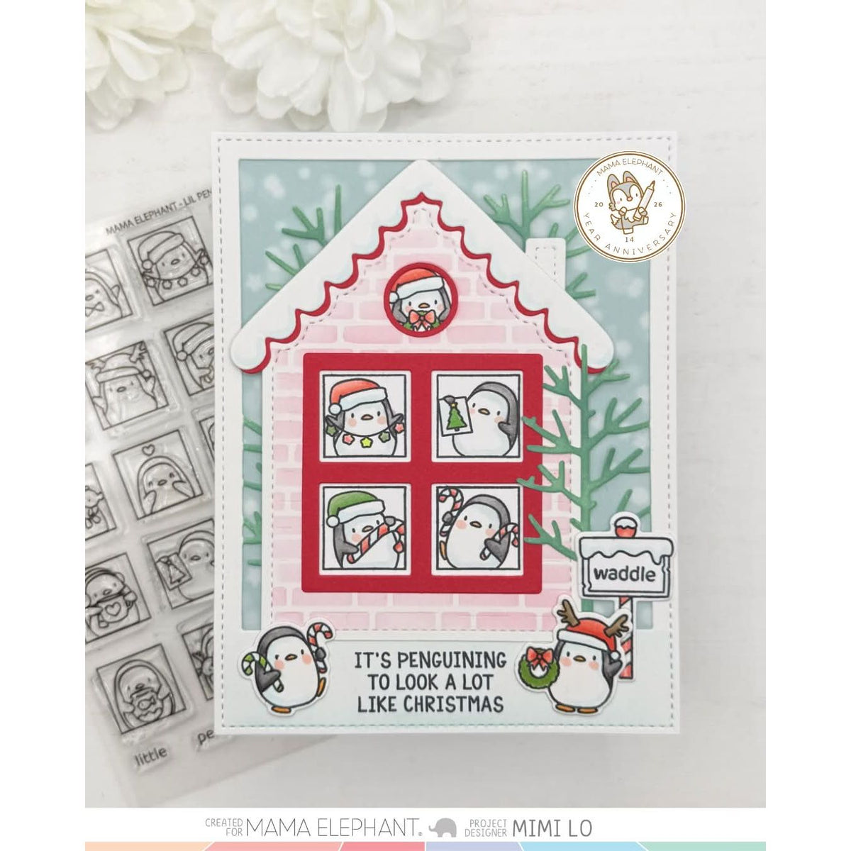 Mama Elephant Docket Lil Home Creative Cuts Steel Dies
