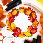 Simon Says Stamp! Simon Says Clear Stamps LINED LEAVES sss302344c | color-code:ALT01