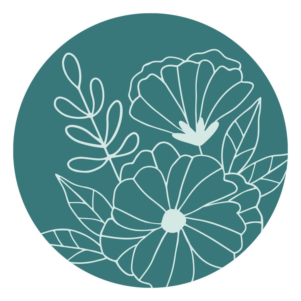 ws-103 Spellbinders Timeless Blooms Wax Seal Stamp product image