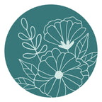 ws-103 Spellbinders Timeless Blooms Wax Seal Stamp product image