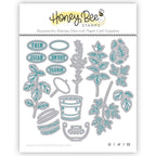 Honey Bee Lovey Layers Herb Garden Dies hbds-llhgrd Alternate View