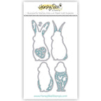 Honey Bee Lovely Layers Rabbit Dies hbds-llrabt Detailed Product View