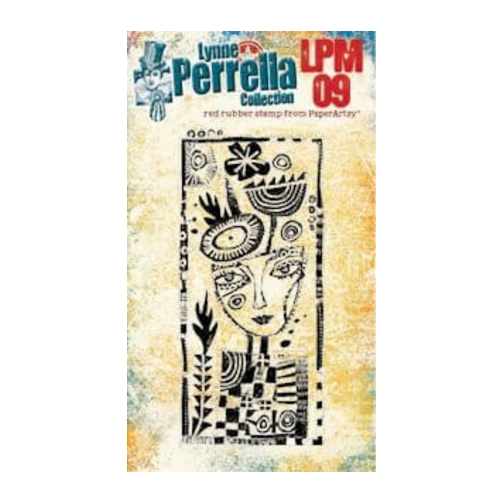 Paper Artsy Lynne Perrella Mini 09 Cling Stamp lpm09