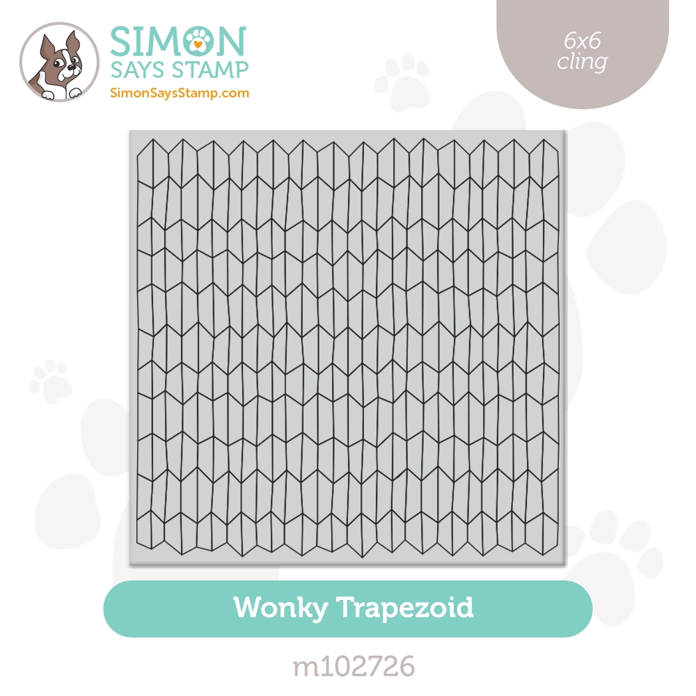 Simon Says Cling Stamp Wonky Trapezoid m102726 Stamptember