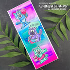 Whimsy Stamps Red Panda Fun Clear Stamps DP1116 Ball