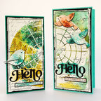 Tim Holtz Layering Stencil Labels ths178 birds | color-code:ALT02