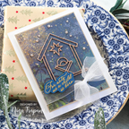 PREORDER Simon Says Stamp The Manger Wafer Die sssd112962 Christmas Card | color-code:ALT02