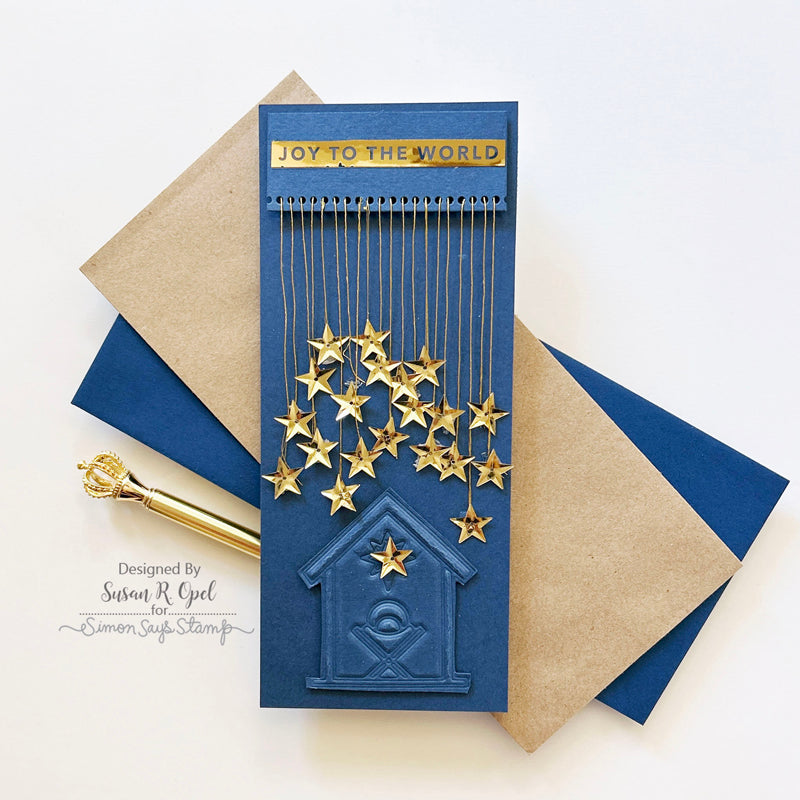 PREORDER Simon Says Stamp The Manger Wafer Die sssd112962 Christmas Card | color-code:ALT05