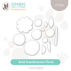Simon Says Stamp Bold Scandinavian Wafer Dies md112844 Diecember