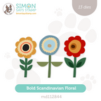 Simon Says Stamp Bold Scandinavian Wafer Dies md112844 Diecember