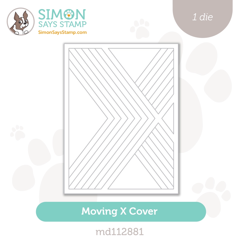 Simon Says Stamp Moving X Cover Wafer Die md112881 Season Of Wonder