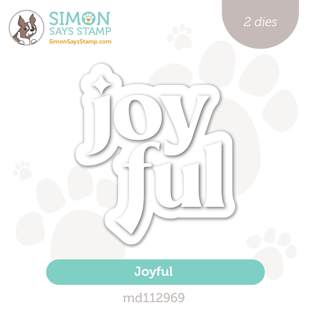 Simon Says Stamp Joyful Wafer Dies md112969 All The Joy