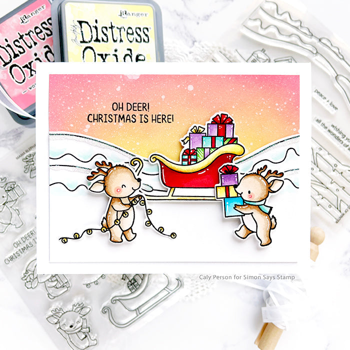 Mama Elephant Clear Stamps BG Wonders Of Winter presents | color-code:ALT01