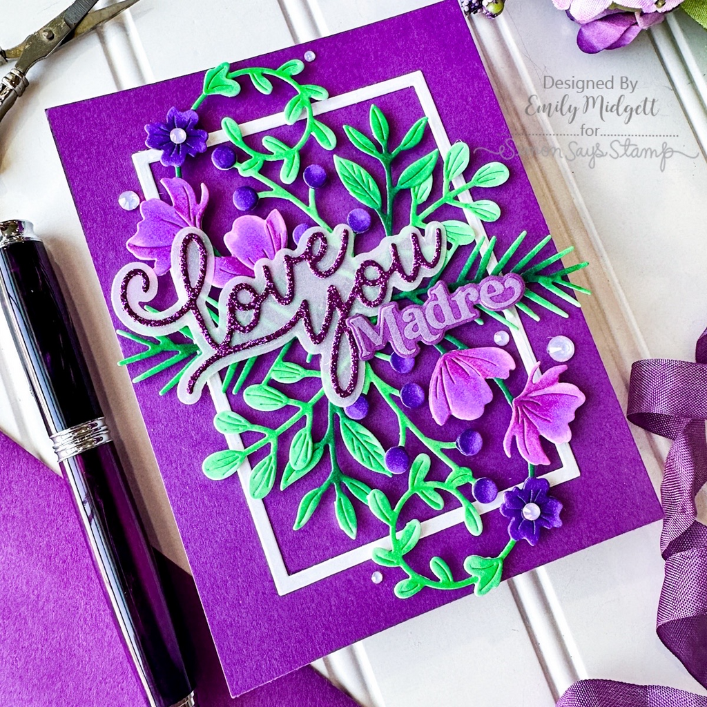 Simon Says Clear Stamps Mamacita 3044ssc Be Bold Madre Card | color-code:ALT05