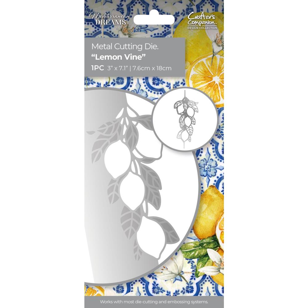 Crafter's Companion Lemon Vine Die med-md-levi