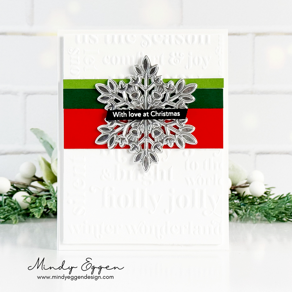 CZ Design Stripped Wafer Dies czd288 DieCember Christmas Card | color-code:ALT05