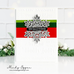CZ Design Stripped Wafer Dies czd288 DieCember Christmas Card | color-code:ALT05