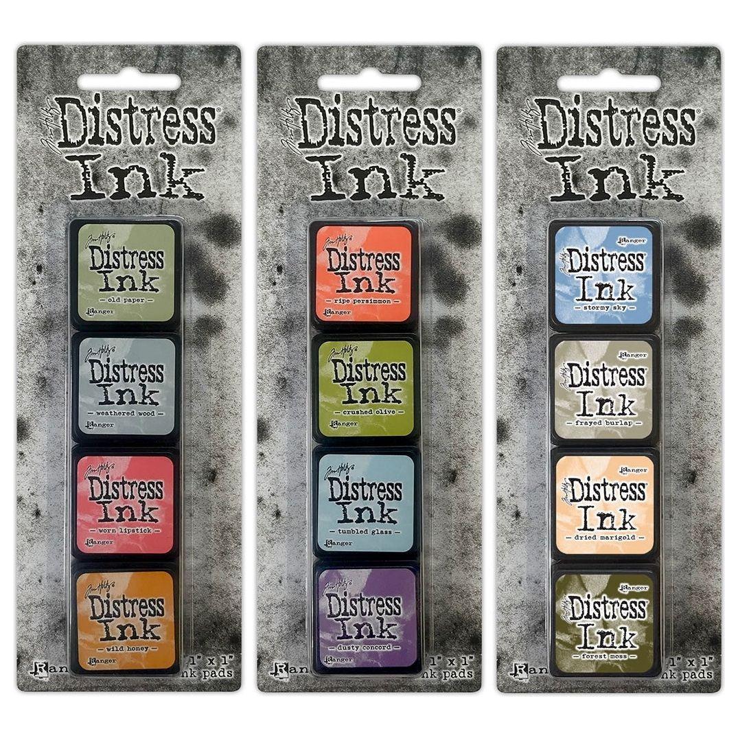 Tim Holtz Mini Distress Ink Pads Sets 7, 8, And 9 Ranger – Simon Says Stamp