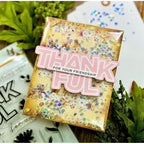 Simon Says Stamp Embellishment Mix Northern Lights 0924nl Thankful Card