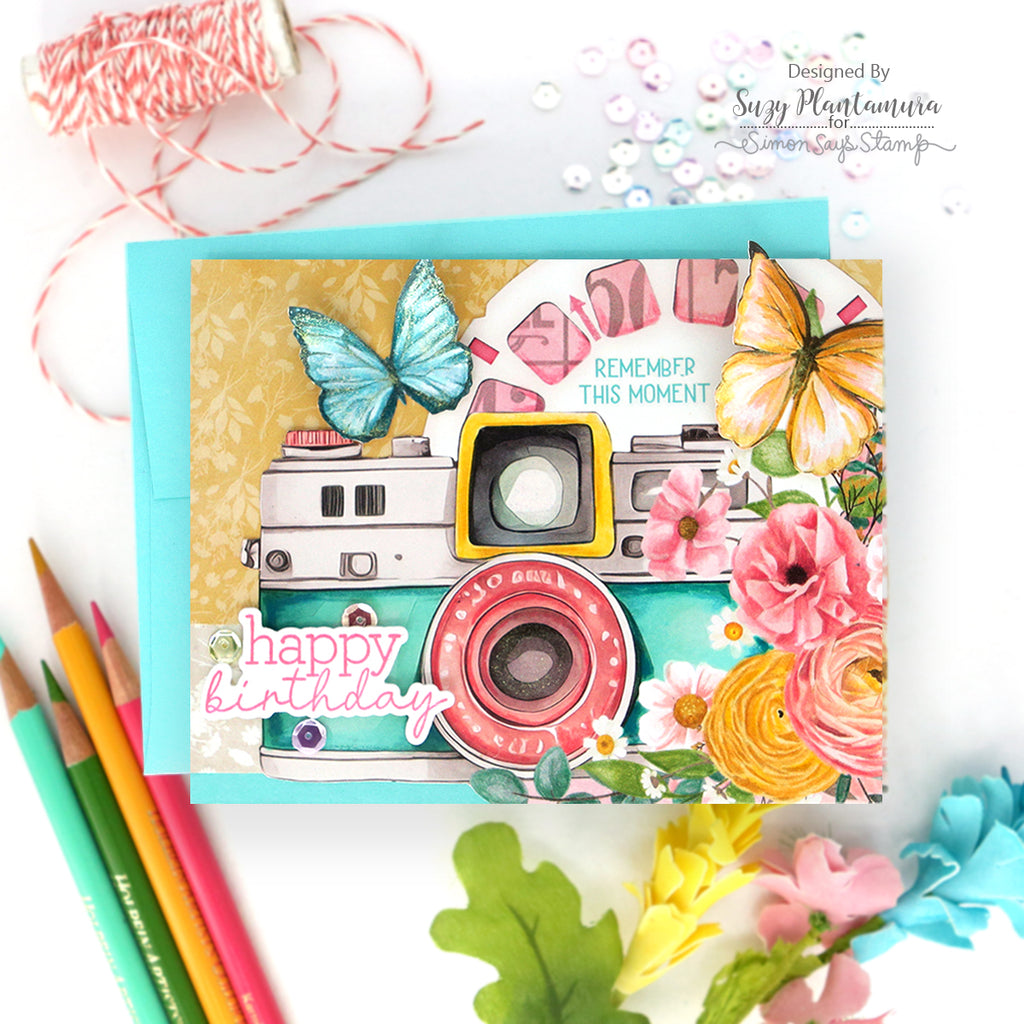 Simon Says Stamp Embellishment Mix Joyful Moments 0625jm Birthday Card | color-code:ALT02