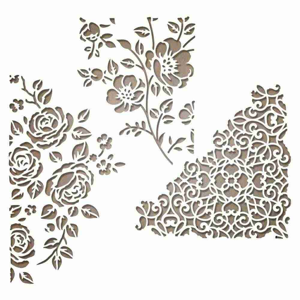 Tim Holtz Sizzix MIXED MEDIA 5 Thinlits Die 662688