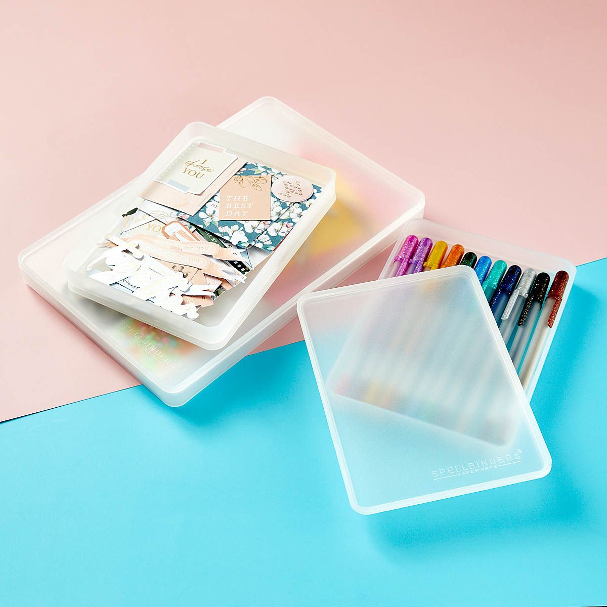 t-055 Spellbinders Craft Stax Combo Tray Set product image