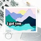 Simon Says Stamp Mountainous Cover Plate Wafer Dies sssd112838 Out Of This World Friend Card | color-code:ALT04