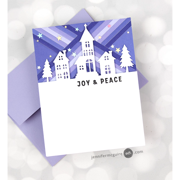 Simon Says Stamp Moving X Cover Wafer Die md112881 Season Of Wonder Christmas Card | color-code:ALT02