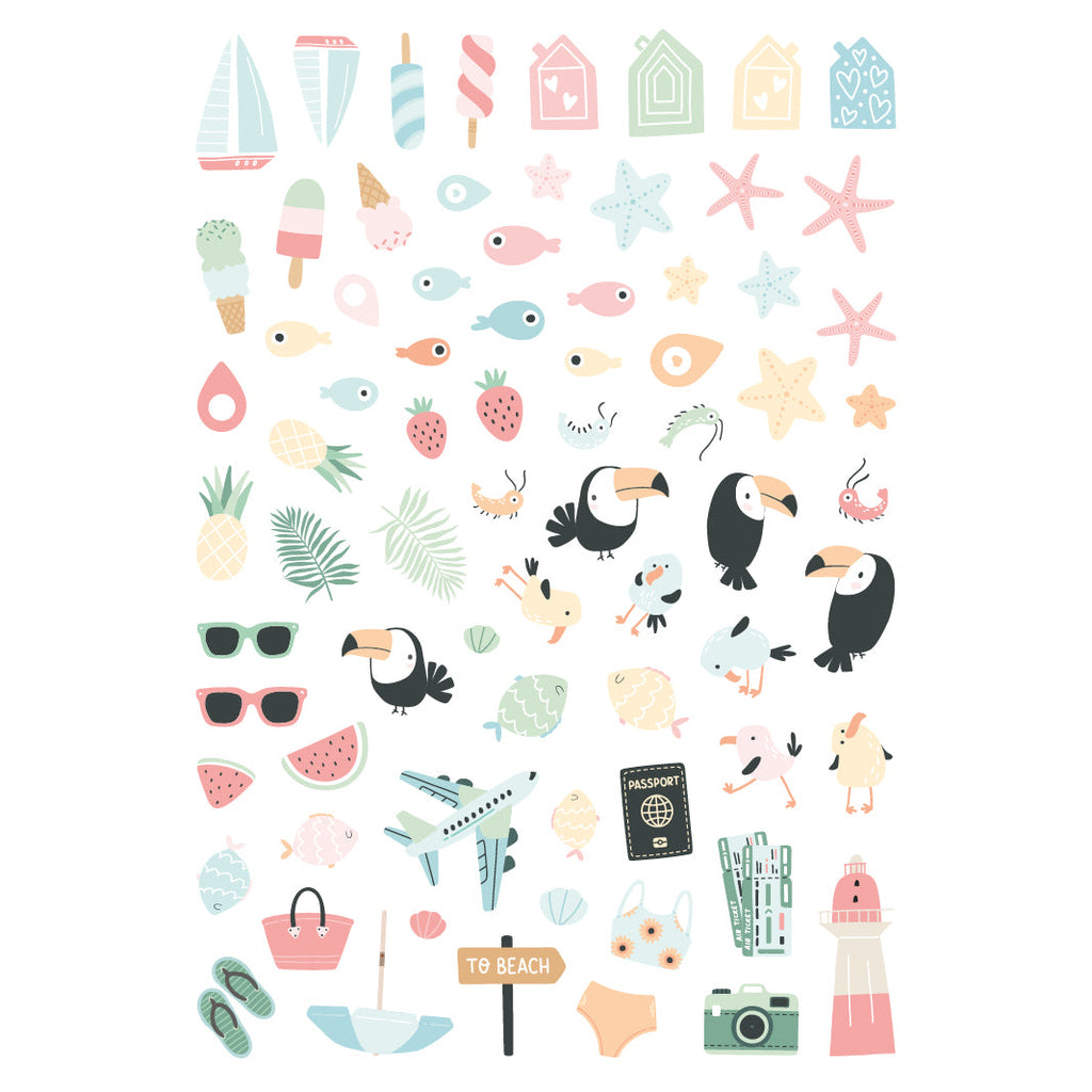 ModaScrap Tropical Dream Die Cuts msdc-029