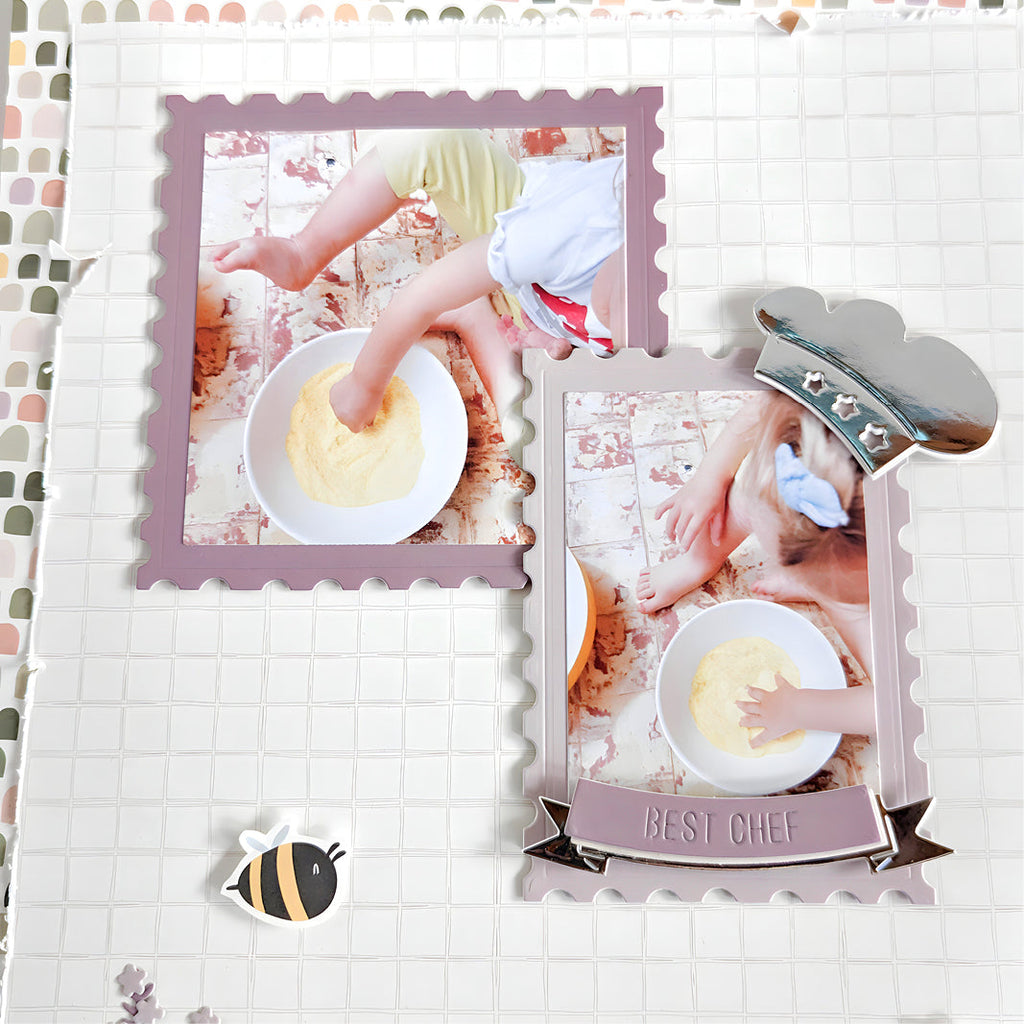 ModaScrap Herbs and Flowers Best Chef Dies msf1-262 scrapbook
