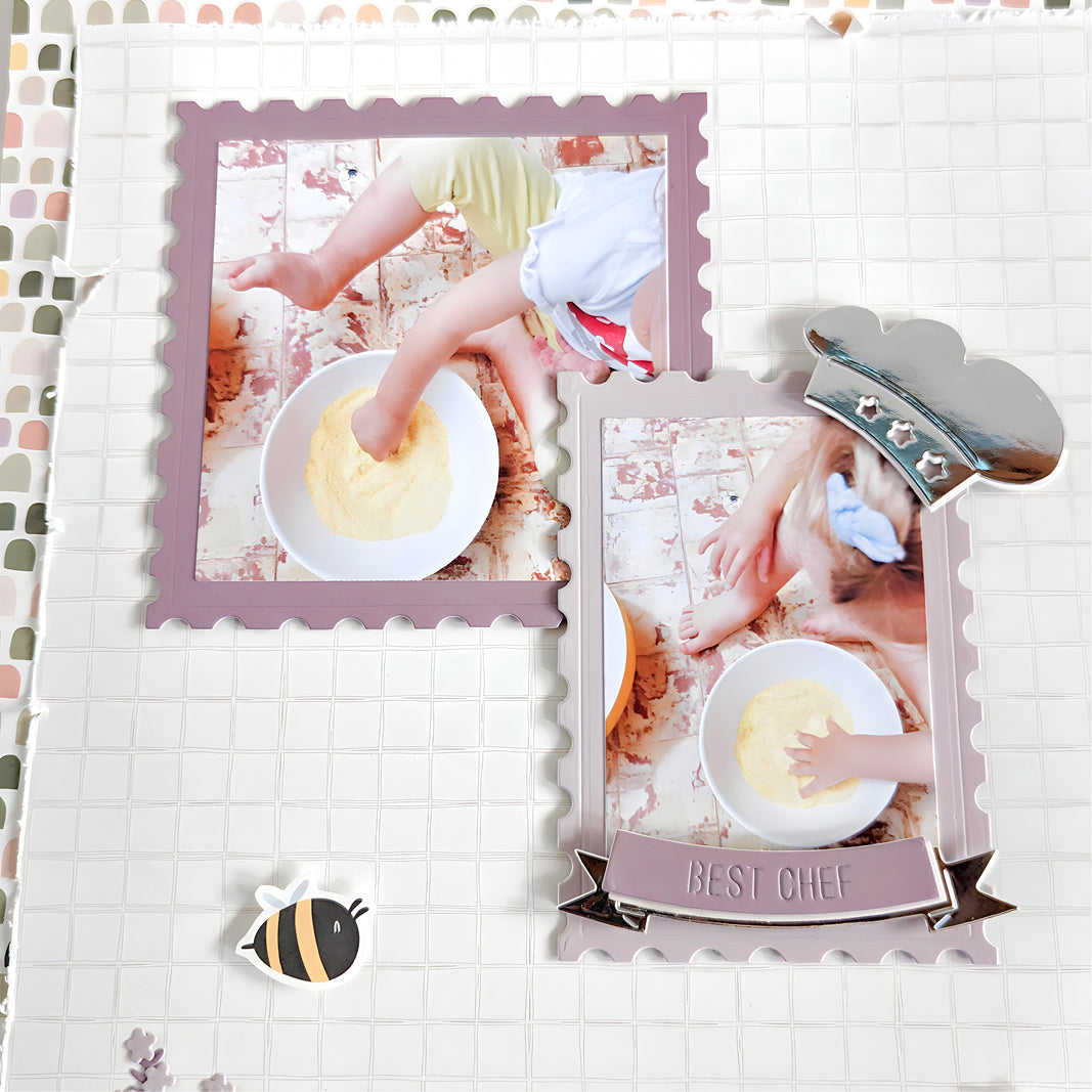 ModaScrap Herbs and Flowers Best Chef Dies msf1-262 scrapbook